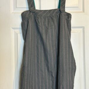 Hurley Gray Striped Mini‎ Dress